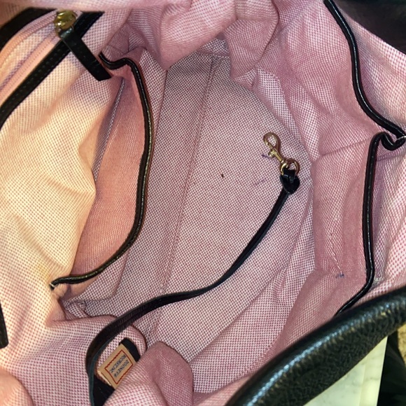 Dooney & Bourke black pebble leather. - Picture 3 of 5